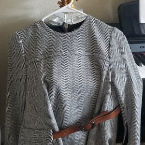 Authentic Tom Ford Women Wool & Leather Jacket